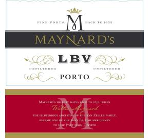 Maynard's - Late Bottle Vintage label