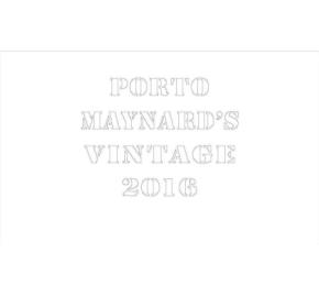 Maynard's - Vintage Port label