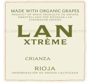 LAN - Xtreme - Crianza-Tempranillo label