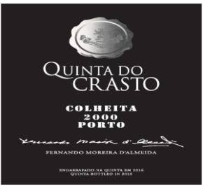 Quinta do Crasto - Colheita Port label