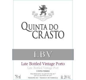 Quinta Do Crasto - Late Bottled Vintage Port label