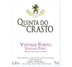 Quinta Do Crasto - Vintage Port label