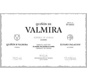 Alvaro Palacios - Quinon de Valmira label