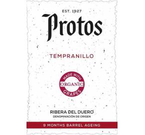 Protos - Tempranillo Organic label