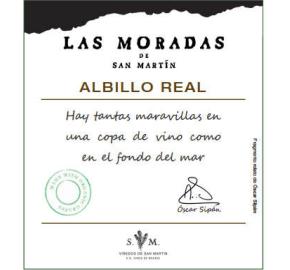 Las Moradas de San Martin - Albillo Real label