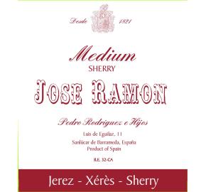 Pedro Rodriguez E Hijos - Jose Ramon - Medium Sherry label