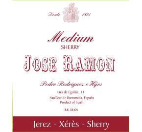 Pedro Rodriguez E Hijos - Jose Ramon - Medium Sherry label