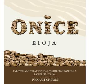 Ugarte - Onice Rioja label
