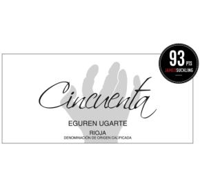 Eguren Ugarte - Cincuenta - Rioja label