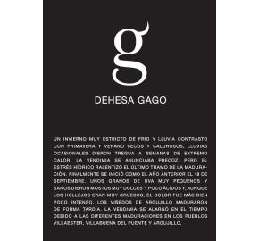 Telmo Rodriguez - Dehesa Gago label