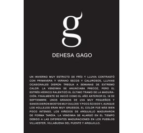 Telmo Rodriguez - Dehesa Gago label