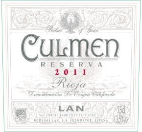 Bodegas LAN - Culmen - Reserva label