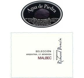 Agua de Piedra - Seleccion Malbec label