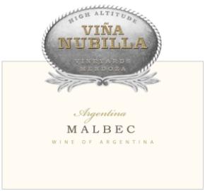 Vina Nubilla - Malbec label