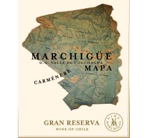 Marchigue Mapa - Carmenere - Gran Reserva label