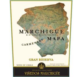 Marchigue Mapa - Carmenere - Gran Reserva label