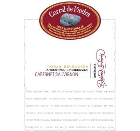 Corral de Piedra - Cabernet Sauvignon - Gran Seleccion label