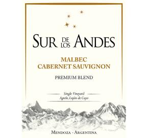 Sur de Los Andes - Malbec-Cabernet Sauvignon - Premium Blend label