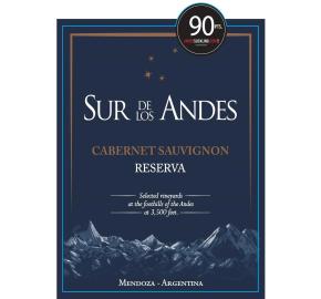 Sur de Los Andes - Cabernet Sauvignon - Reserva label