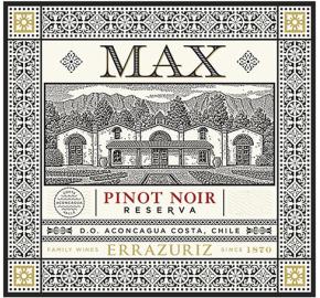 Errazuriz - MAX Pinot Noir - Reserva label