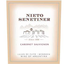 Nieto Senetiner - Cabernet Sauvignon label