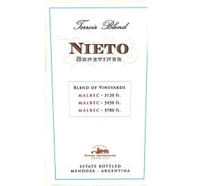 Nieto Senetiner- Terroir - Malbec Blend label