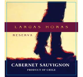 Largas Horas - Cabernet Sauvignon Reserva label