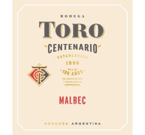 Bodega Toro Centenario - Malbec label