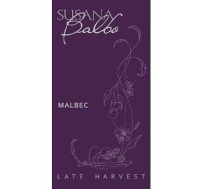Susana Balbo - Late Harvest Malbec label