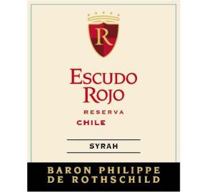 Escudo Rojo - Syrah Reserva label