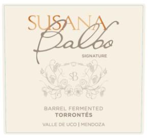 Susana Balbo - Barrel fermented Torrontes label