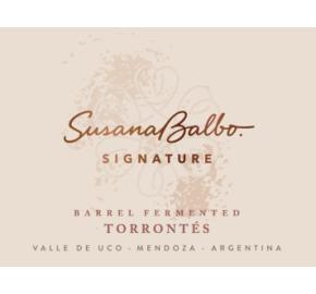 Susana Balbo - Barrel fermented Torrontes label