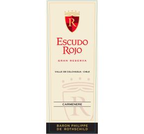 Escudo Rojo - Carmenere - Gran Reserva label