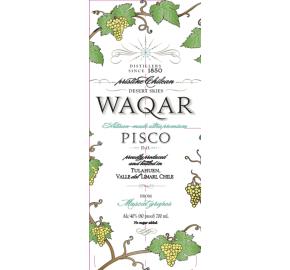 Waqar Pisco label