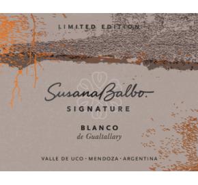 Susana Balbo Signature - Limited Edition - Blanco de Gualtallary label