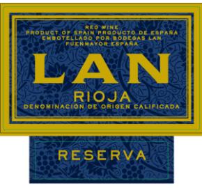 Bodegas LAN - Rioja - Reserva label