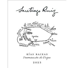 Bodegas Santiago Ruiz - Rias Baixas label
