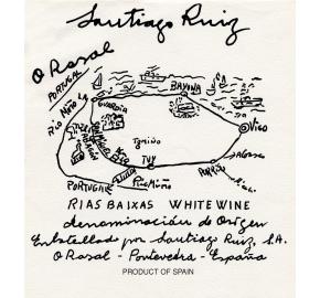 Bodegas Santiago Ruiz - Rias Baixas label