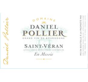 Domaine Daniel Pollier - Saint Veran - En Messie label