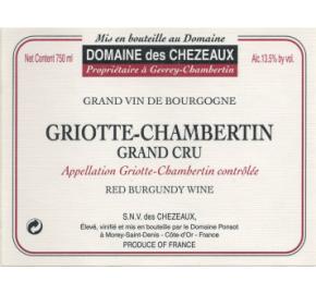 Domaine des Chezeaux - Griotte-Chambertin label