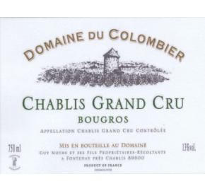 Domaine du Colombier - Chablis Grand Cru Bougros label