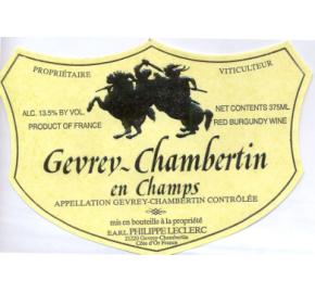 Domaine Philippe LeClerc - Gevrey Chambertin en Champs label