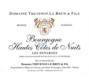 Domaine Thevenot-Le Brun & Fils - Les Renardes label