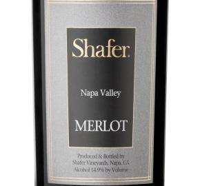 Shafer - Napa Valley - Merlot label