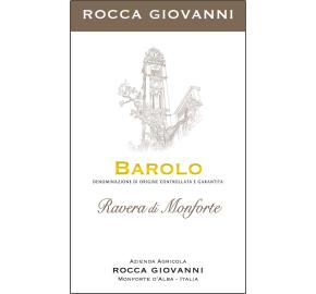Rocca Giovanni - Barolo Ravera di Monforte label