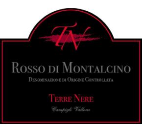 Terre Nere - Rosso di Montalcino label