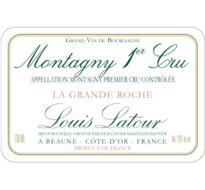 Louis Latour - Montagny La Grande Roche label
