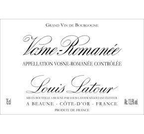 Louis Latour - Vosne Romanee label
