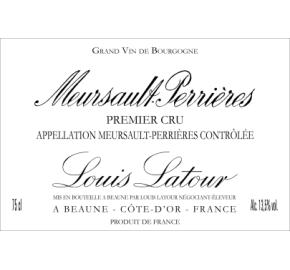 Louis Latour - Meursault Perrieres 1er Cru label