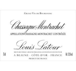 Louis Latour - Chassagne-Montrachet - White label